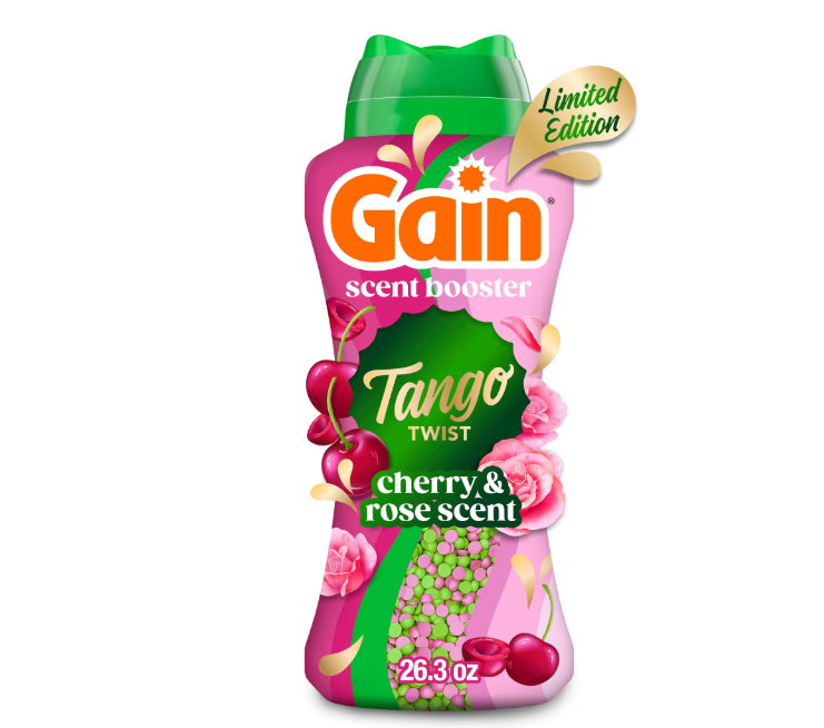 Gain Tango Twist Laundry Scent Booster Beads, Cherry and Rose Scent, 26.3 oz